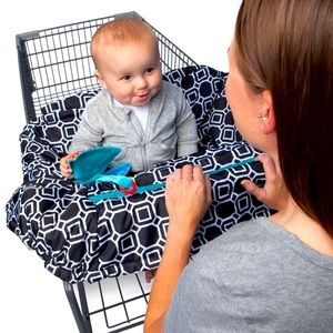 COPY - Grocery Cart Cover with toys